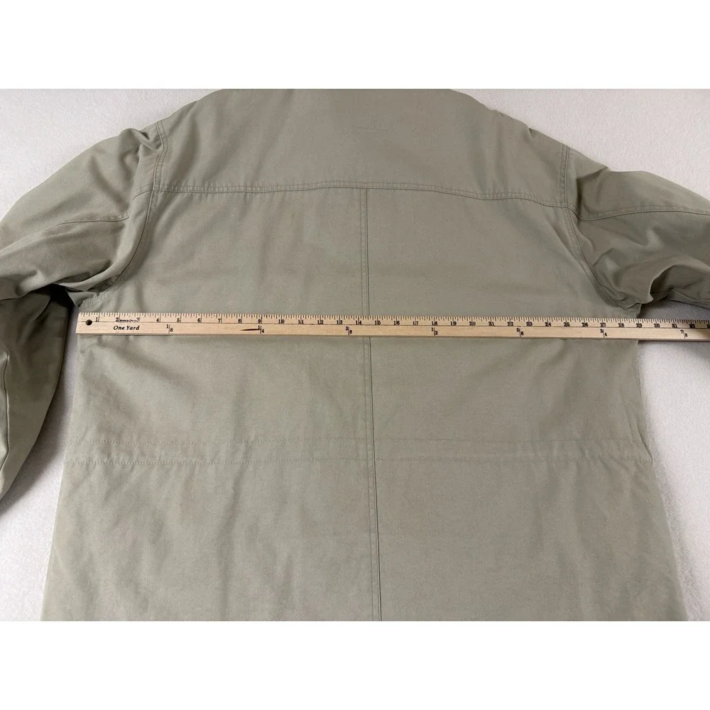 Vtg J Crew Heritage Barn Jacket Chore Wool Lined‎ Tan Size 2XL  Just Dry Cleaned
